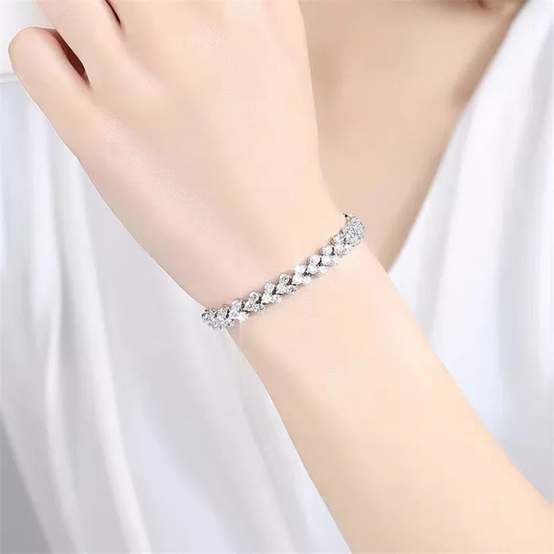 Crystal Heart Bracelet image 2