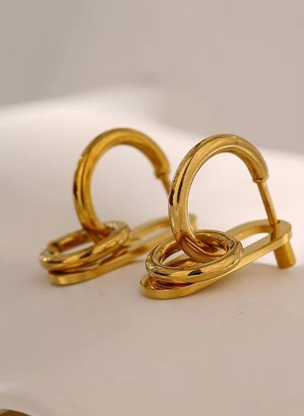 That Girl Earrings - Gold Plated image 15