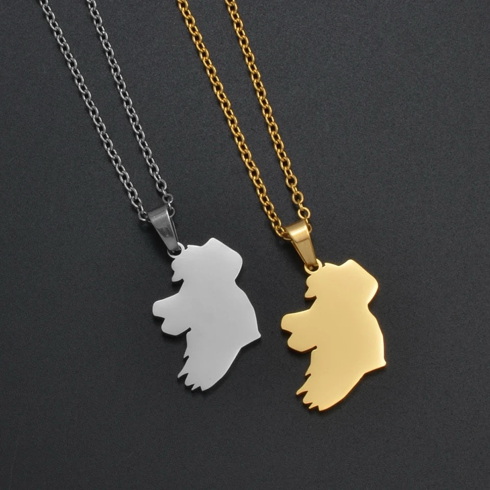 Ireland necklace Gold Plated image 8