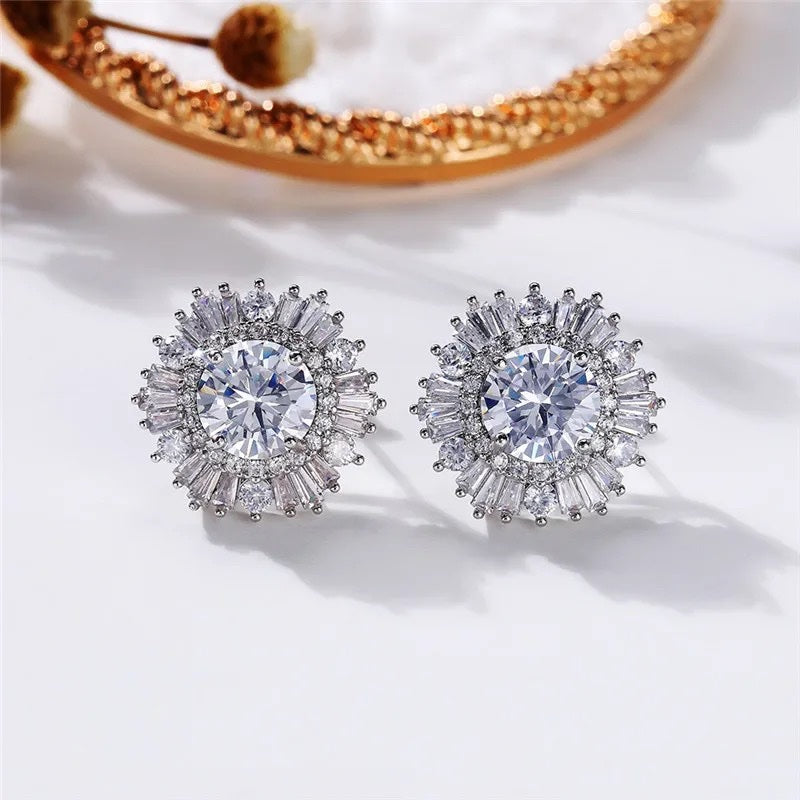 Freda Silver Plated Studs image 7