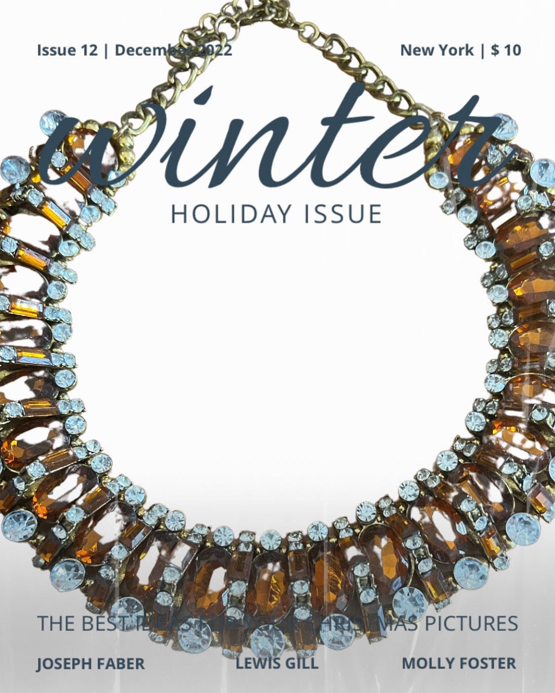 Champagne Necklace image 5