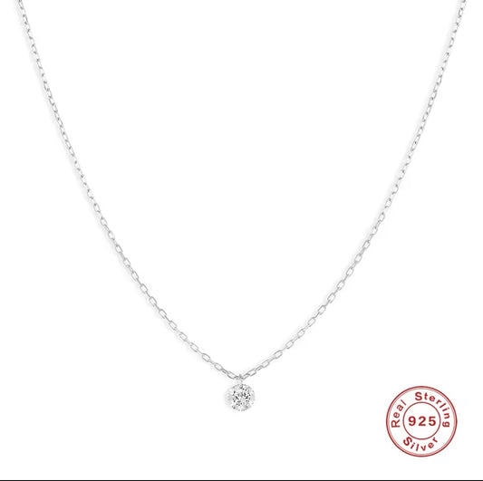 Solitaire 925 Sterling Silver image 0