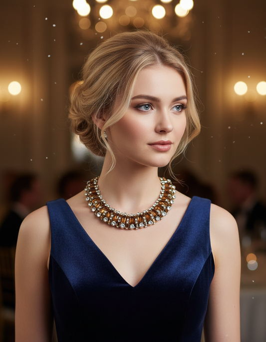 Champagne Necklace image 0