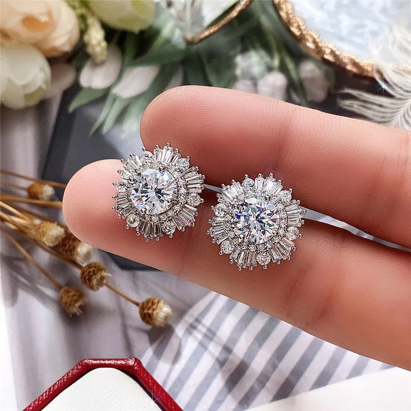 Freda Silver Plated Studs image 9