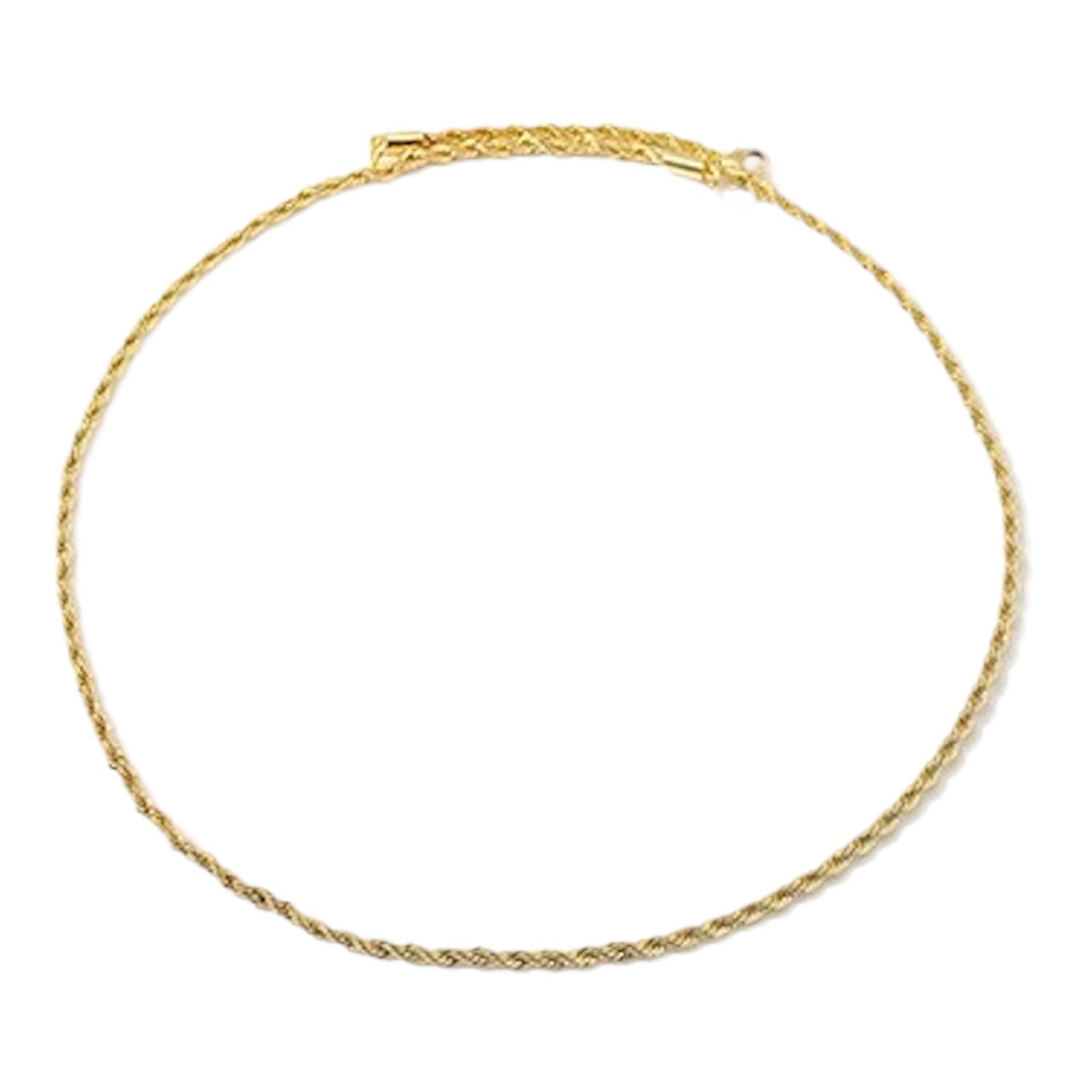 Gold Rope Necklace image 2