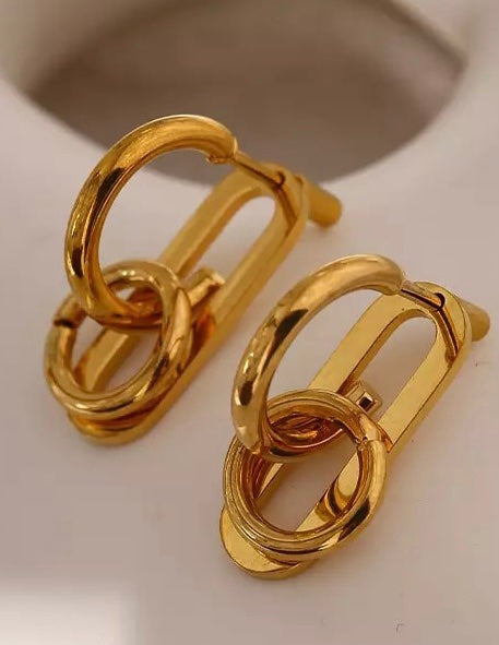That Girl Earrings - Gold Plated image 14
