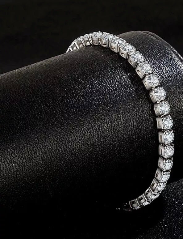 Tennis Bracelet 925 Sterling Silver image 16