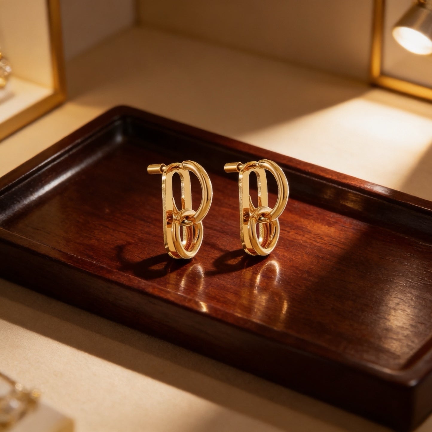 That Girl Earrings - Gold Plated image 2