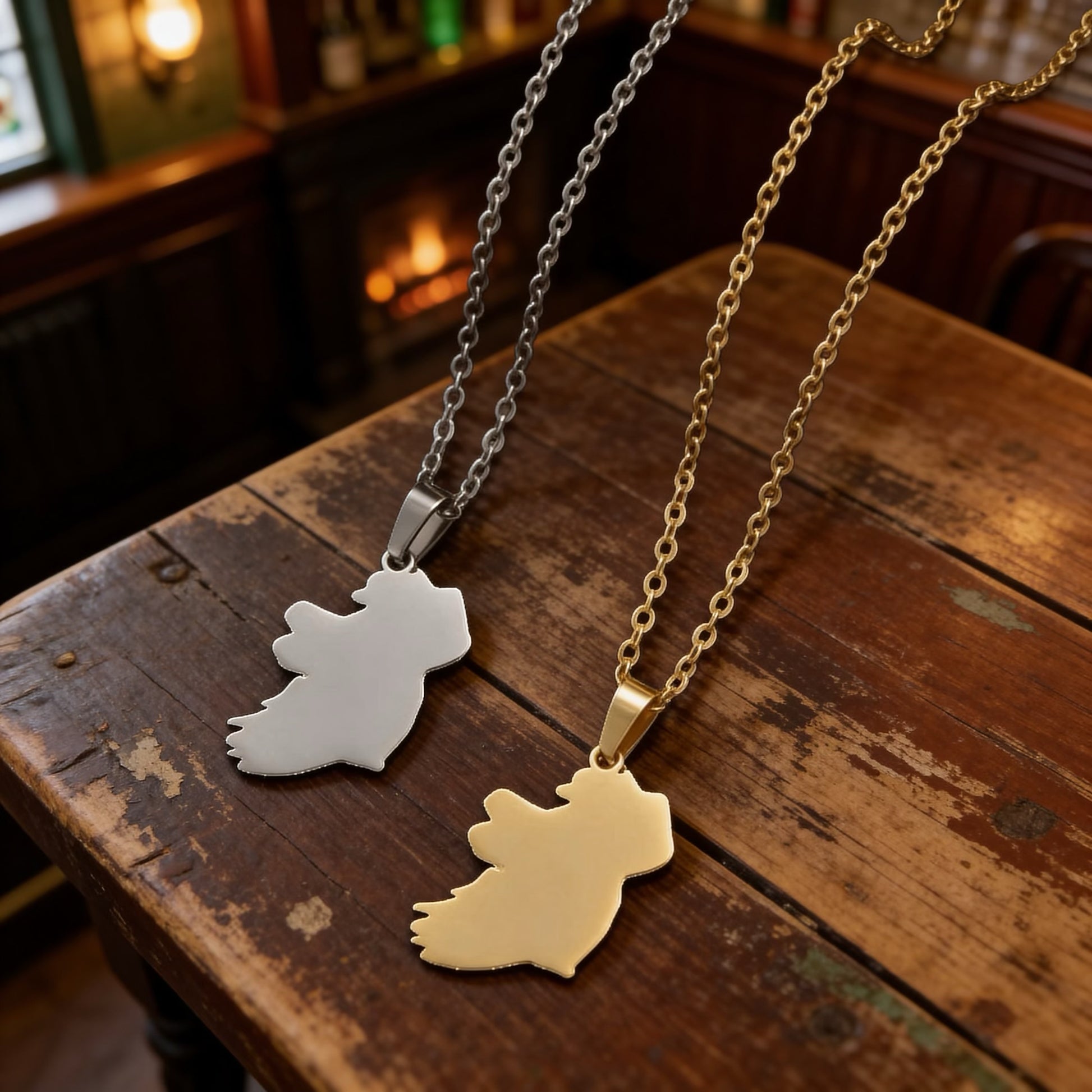 Ireland necklace in Silver image 1