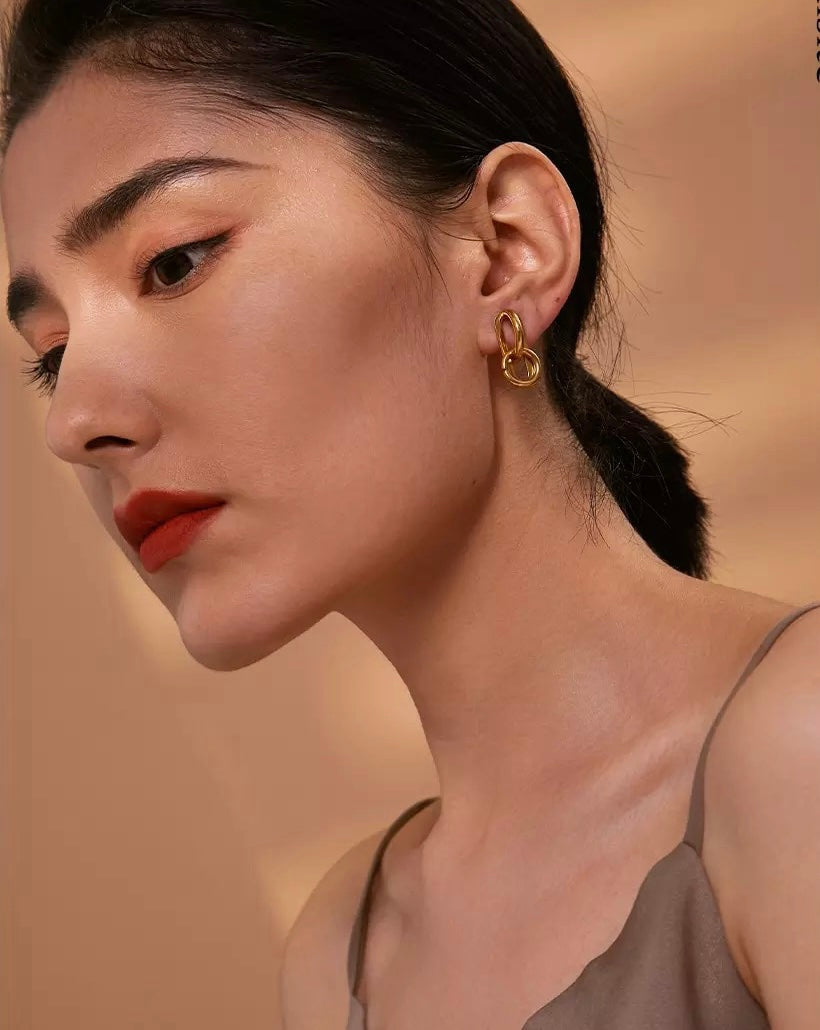 That Girl Earrings - Gold Plated image 12