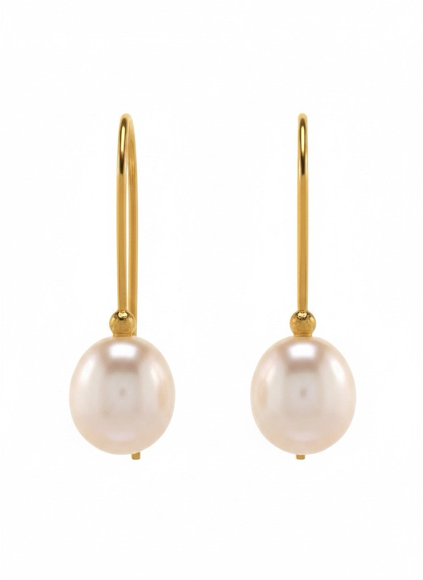 Pearl Drop - Gold Plated image 1