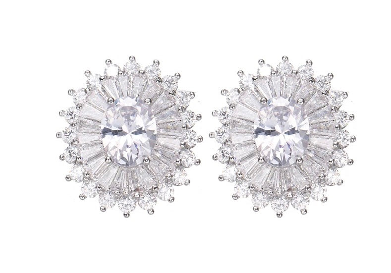 Freda Silver Plated Studs image 5