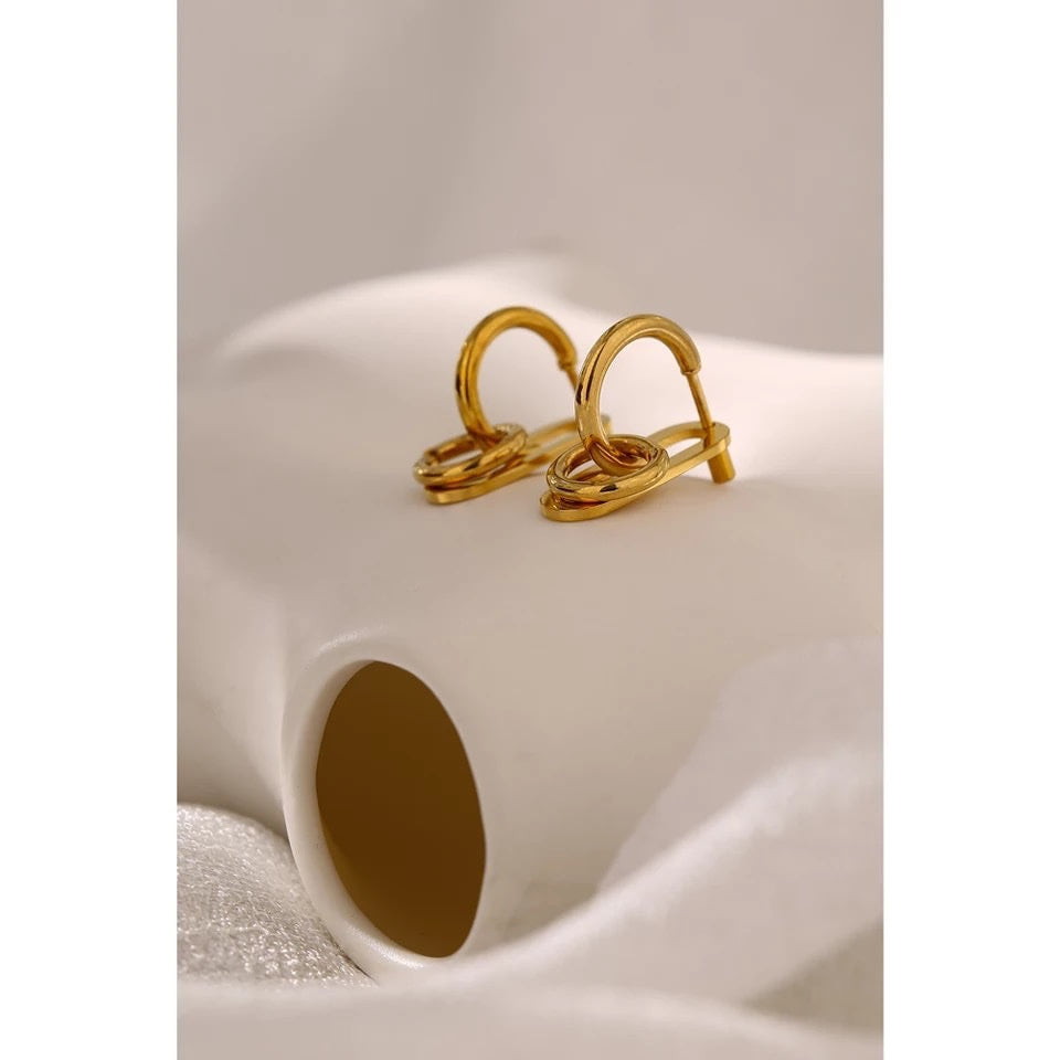 That Girl Earrings - Gold Plated image 6