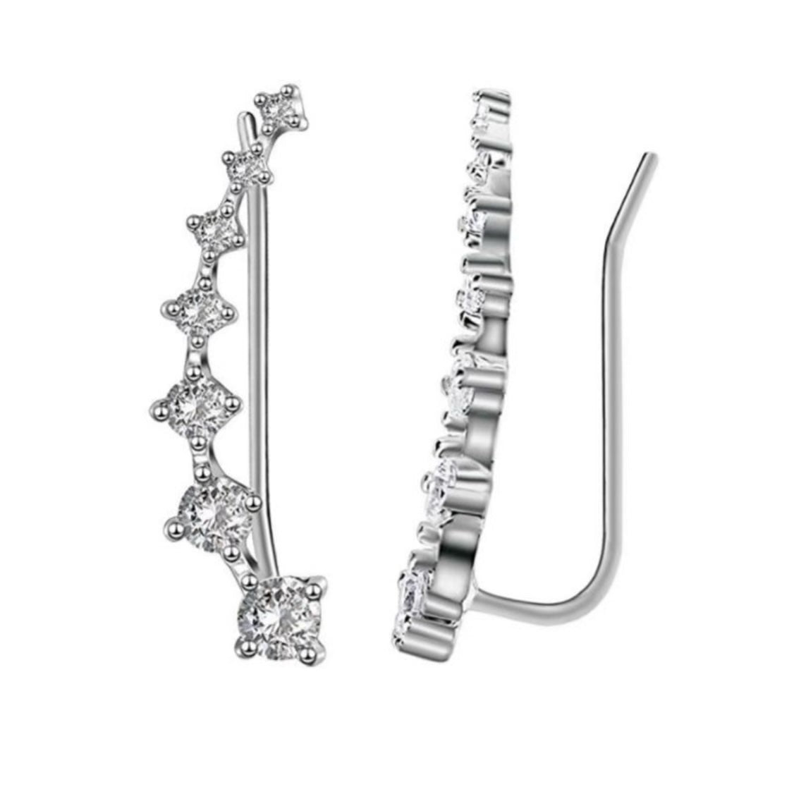 Ear Climbers  925 Sterling Silver image 1
